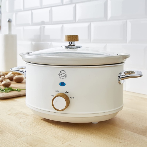 Swan Nordic - SF17021WHTN - 3.5L Slow Cooker, White