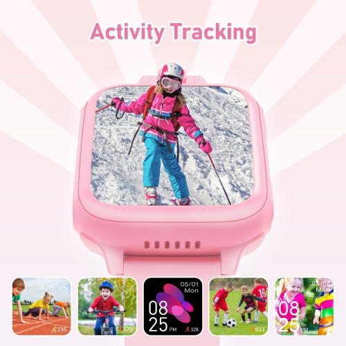 Kids Smart Watch with 26 Games, Camera, Video Recorder, Music, Alarm, Calculator, Calendar, Flashlight, Stopwatch, and Pedometer – Fun Birthday Gift