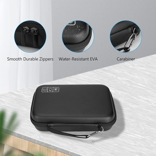 Hard Travel Case for MacBook Power Adapter Apple Magic Mouse 2 Apple Pencil USB Flash Disk SD Card iPhone iPad Chargers Small Electronics and
