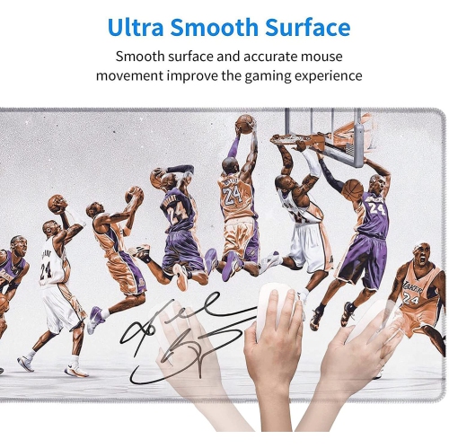 31.5x11.8 Inch Non-Slip Rubber Stitched Edges Extended Large Gaming Mouse Pad Office Keyboard Mouse Mat