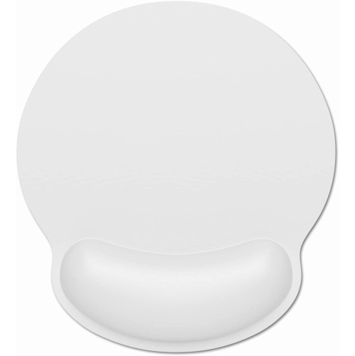 DOLAER  Ergonomic Mouse Pad \w Wrist Rest Support, Memory Foam Computer Mouse Pads for Wireless Mouse, Cut Gaming Mouse Mat \w Non-Slip Base, Pain