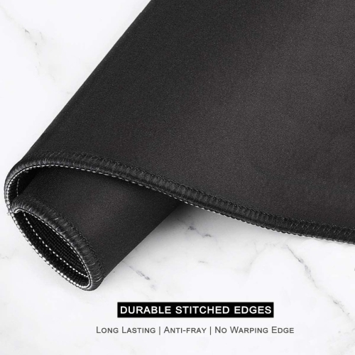Large Mouse Pad, Full Desk XXL Extended Gaming Mouse Pad 35' X 15', Waterproof Desk Mat with Stitched Edge, Non-Slip Laptop Computer Keyboard