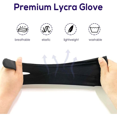 Drawing Glove M, Artist Glove for Drawing Tablet iPad, Digital Art Palm Rejection Glove, Suitable for Left Right Hand -2 Pack