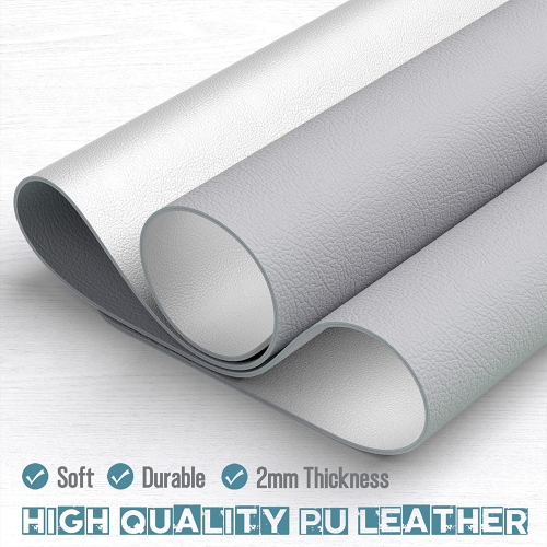 Desk Pad, 30' x 14' Dual Side PU Leather Large Mouse Pad, Desk Protector, Desk Mat for Desktop, Desk Accessories for Women Office, Desk Supplies for