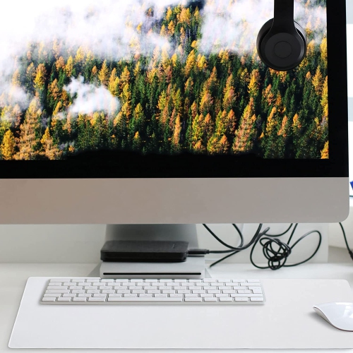 Sublimation Blanks Gaming Mouse Pad,31.5x11.8 Inch Heat Press White Mouse Pads for Home School Company Printing Picture Logo Crafts