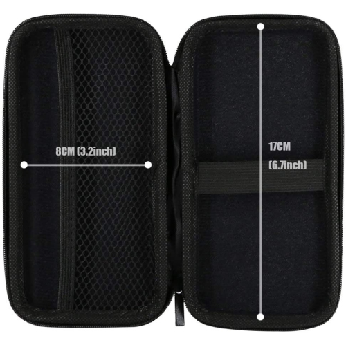 Universal Pouch Travel Power Bank Carrying Case Hard Shockproof Protective EVA Cover Battery Pack USB Cable Organizer Earbuds Sleeve Electronics Bag