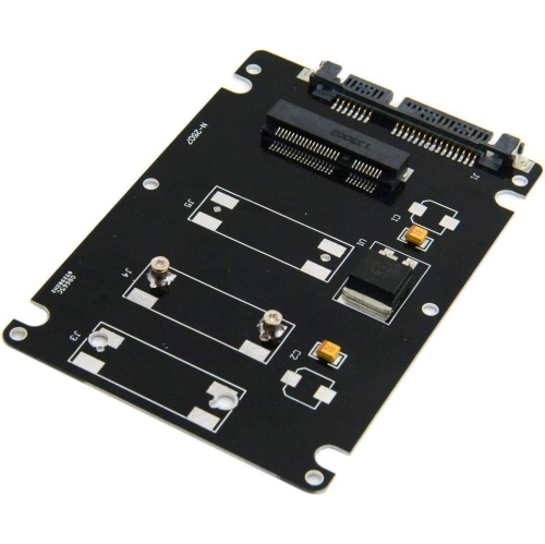 2.5 Inch SATA to mSATA SSD Enclosure Converter Internal/External Adapter