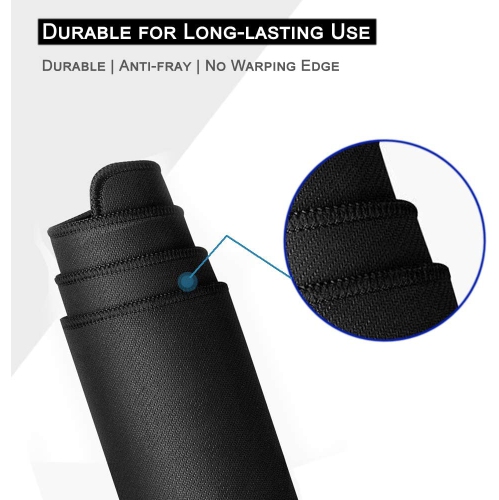 Gaming Mouse Pad, Rectangle Mandala Mouse Mat, Small Mousepad with Designs, Non-Slip Rubber Mouse Pad with Stitched Edges, Custom Office Mouse Pad