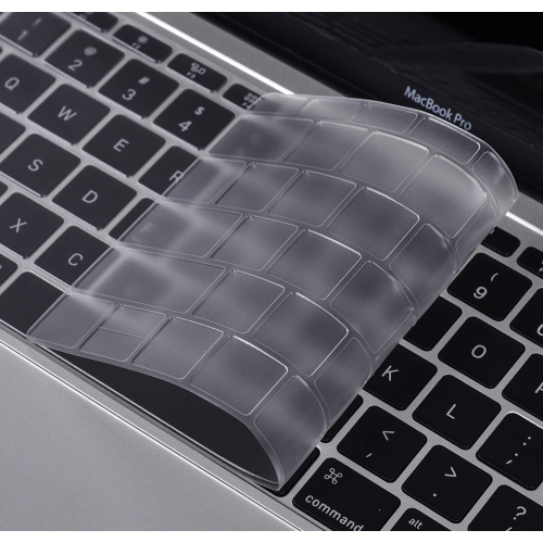 Premium Ultra Thin MacBook Keyboard Cover for Apple MacBook Pro 13 inch Model A1708 Without Touch Bar Only(with Function Keys, 2019-2016 Release), TPU