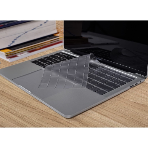 Premium Ultra Thin MacBook Keyboard Cover for Apple MacBook Pro 13 inch Model A1708 Without Touch Bar Only(with Function Keys, 2019-2016 Release), TPU