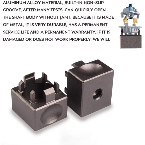 Metal Switch Opener Lubrication Kit Mechanical Keyboard Keycaps Aluminum Alloy Opener Instantly for Cherry mx Switches