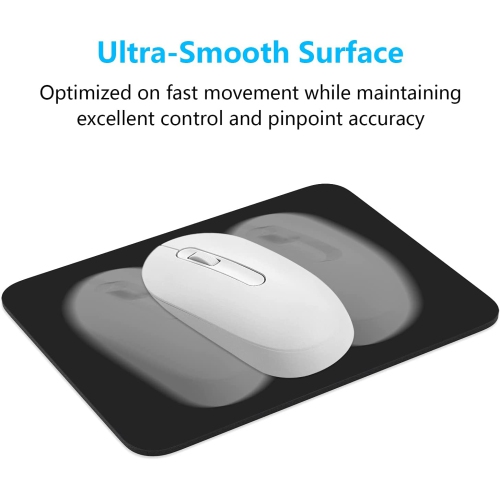 Mouse Pad, Small Mouse Pad 6 x 8 Inch with Non-Slip Rubber Base, Waterproof Mouse Mat, Mini Mouse Pad for Women Kids Men Wireless Mouse Laptops