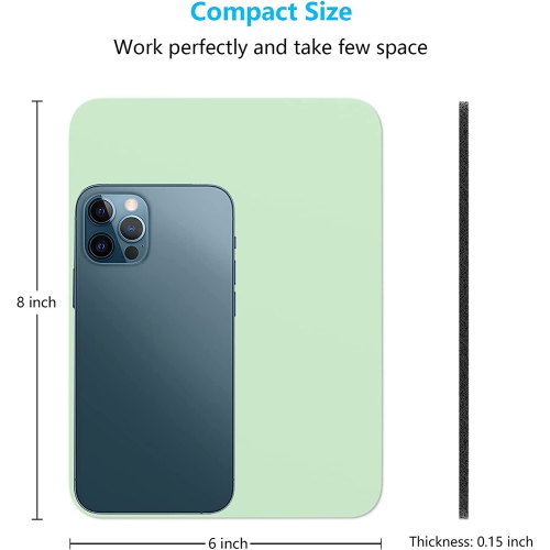 Mouse Pad, Small Mouse Pad 6 x 8 Inch with Non-Slip Rubber Base, Waterproof Mouse Mat, Mini Mouse Pad for Women Kids Men Wireless Mouse Laptops