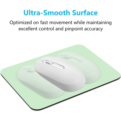 Mouse Pad, Small Mouse Pad 6 x 8 Inch with Non-Slip Rubber Base, Waterproof Mouse Mat, Mini Mouse Pad for Women Kids Men Wireless Mouse Laptops