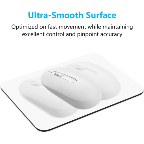 Mouse Pad, Small Mouse Pad 6 x 8 Inch with Non-Slip Rubber Base, Waterproof Mouse Mat, Mini Mouse Pad for Women Kids Men Wireless Mouse Laptops