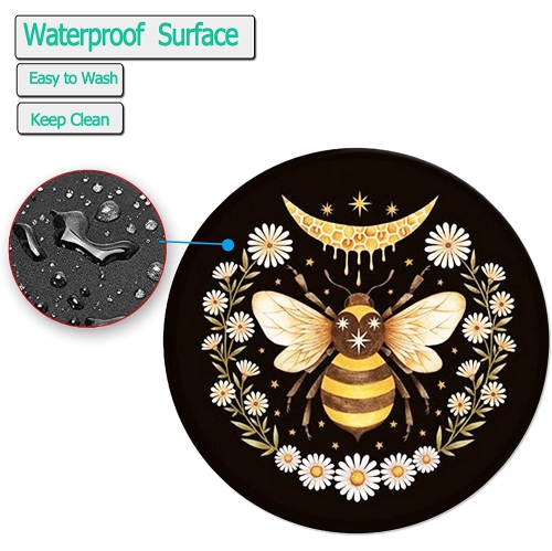 Mouse Pad, Premium-Textured Mouse Mat, Gaming Mouse Pad, Anti-Skid Rubber Base Mousepad with Delicate Stitched Edge for Laptop, Computer & PC,