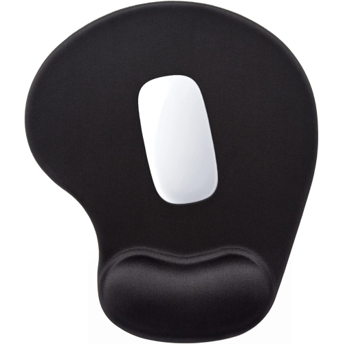 Ergonomic Mouse Pad with Wrist Rest Support, Gel Mouse Pads with Non-Slip PU Base, Pain Relief Memory Foam Mousepad for Laptop PC, Cute Office