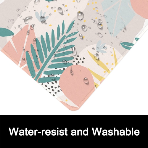 Mouse Pad with Non-Slip Rubber Base, Stitched Edge, Premium-Textured, Waterproof Gaming Mouse Pad for Wireless Mouse, Computers, Laptop, Office,