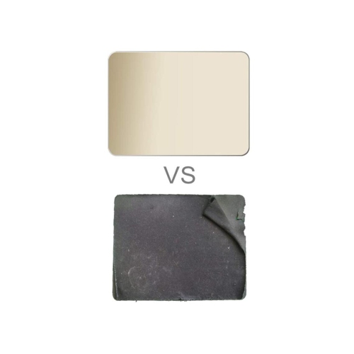 Tapis de souris en aluminium ultramince étanche double usage contrôle rapide et précis pour le jeu et le bureau