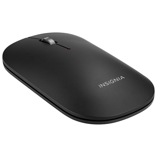 Insignia Slim 1600 DPI Wireless Optical Mouse - Black - Only at Best Buy