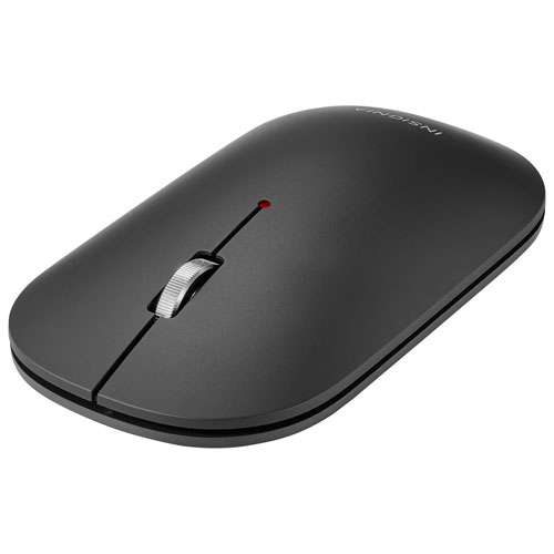 Insignia Slim 1600 DPI Wireless Optical Mouse - Black - Only at Best Buy
