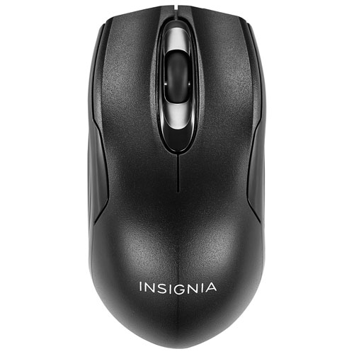 Insignia 1200DPI Wireless Optical Mouse - Black - Only at Best Buy