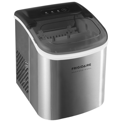Frigidaire Professional 26 lb. Freestanding Ice Maker - Stainless Steel