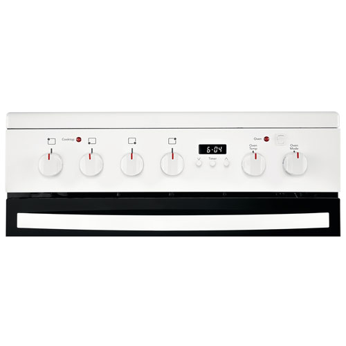 Frigidaire 24" 1.9 Cu. Ft. 4-Element Freestanding Electric Range (FCFC241CAW) - White