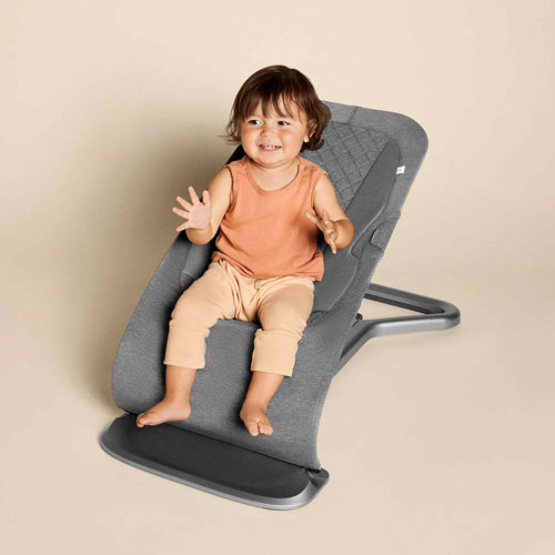 Siège sauteur 3-en-1 Evolve d'Ergobaby - Gris anthracite
