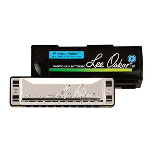 Lee Oskar Melody Maker Harmonica, clé de F.