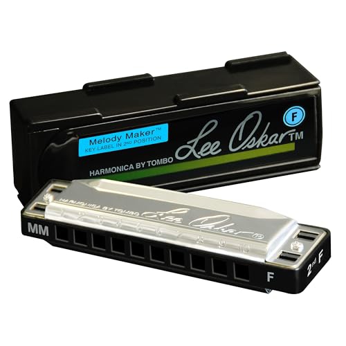 Lee Oskar Melody Maker Harmonica, clé de F.