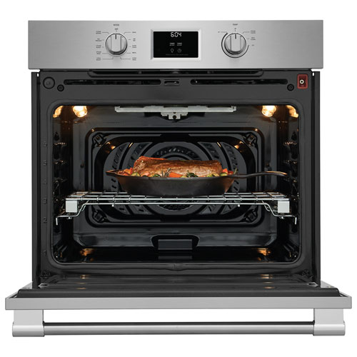 Frigidaire Professional 30" 5.3 Cu. Ft. Total Convection Electric Wall Oven (PCWS3080AF) - Stainless Steel