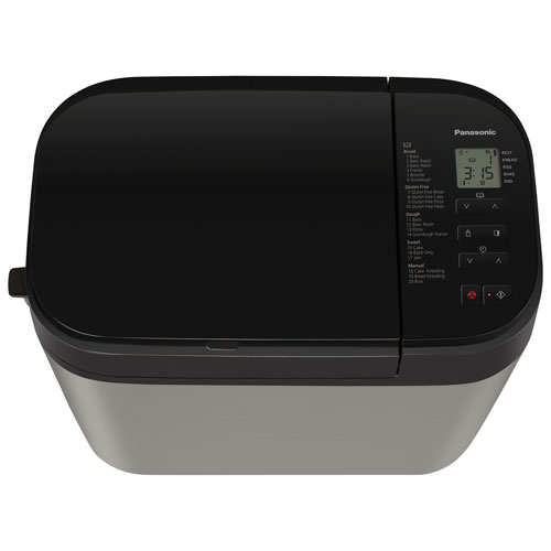 Machine à pain automatique de Panasonic - 20 programmes - 1 kg