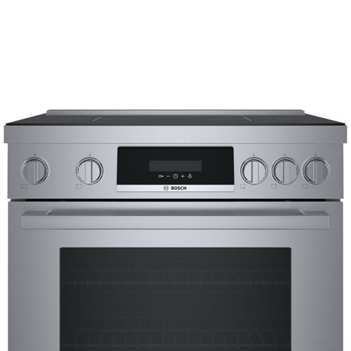 Bosch 800 Series 30" True Convection Induction Range (HIS8055C) - Stainless Steel