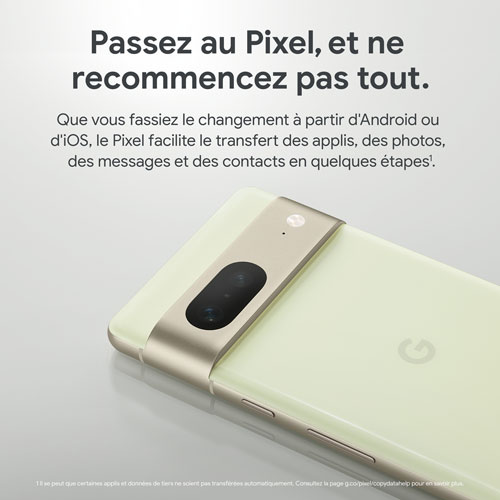 Google Pixel 7 128GB - Lemongrass - Unlocked | Best Buy Canada