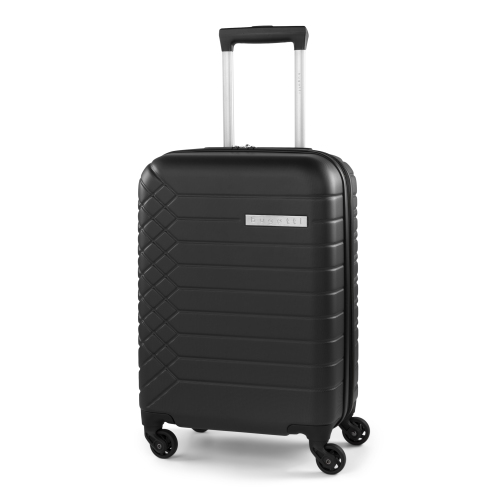 Bugatti - Mecca Hardside Carry-on Luggage with Expansion - Black