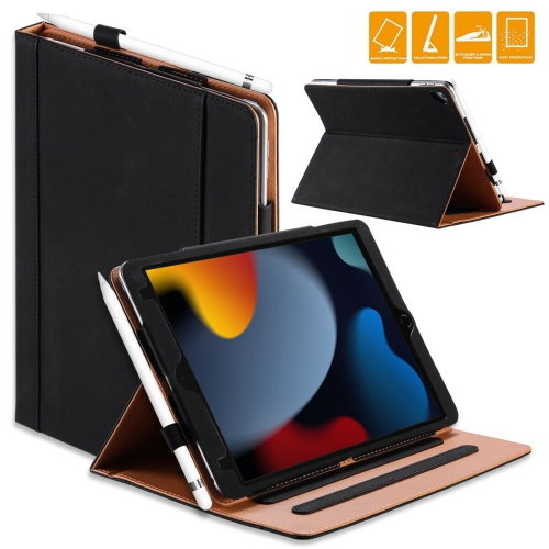 YELLOW-PRICE  [Auto Wake/sleep] Leather Stand Case for Apple Ipad 10.2Inch 9Th / 8Th / 7Th Gen