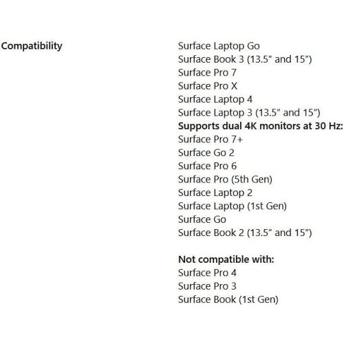 Refurbished - Microsoft SVS-00001 Surface Dock 2