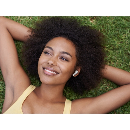 JVC HA-A3T-W - Écouteurs Intra-Auriculaires Sans-Fil, Bluetooth 5.1 avec Boitier de Recharge, Blanc