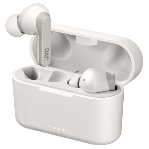JVC HA-A9T-W - Wireless In-Ear Headphones, Bluetooth 5.1 with Charging Box and Touch Sensor, White