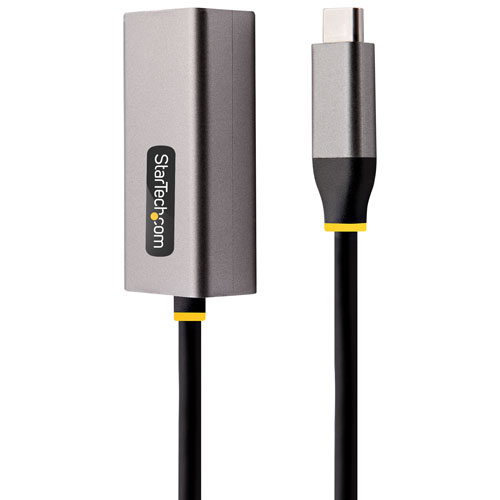 Adaptateur USB-C à Ethernet RJ45 de StarTech - Gris cosmique