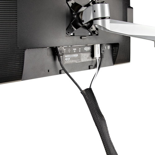 StarTech 3m Trimmable Cable Management Sleeve (WKSTNCMFLX) - 1.2" (0.03m) Diameter