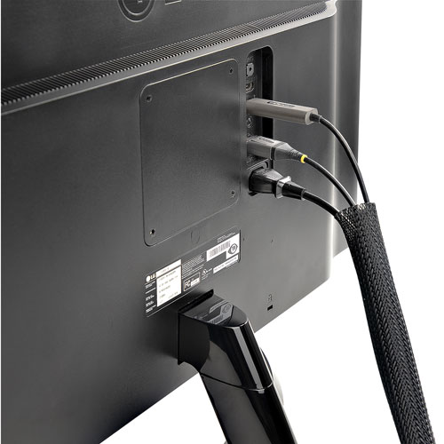 StarTech 3m Trimmable Cable Management Sleeve (WKSTNCMFLX) - 1.2" (0.03m) Diameter