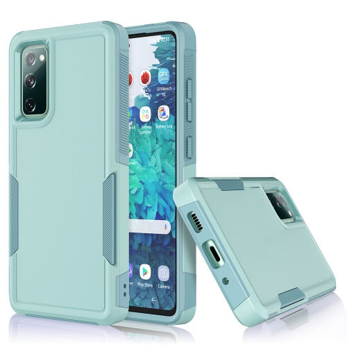 【CSmart】 Dual Layers Heavy Duty Rubber Armor Bumper Hard Case Cover for Samsung Galaxy S22, Teal