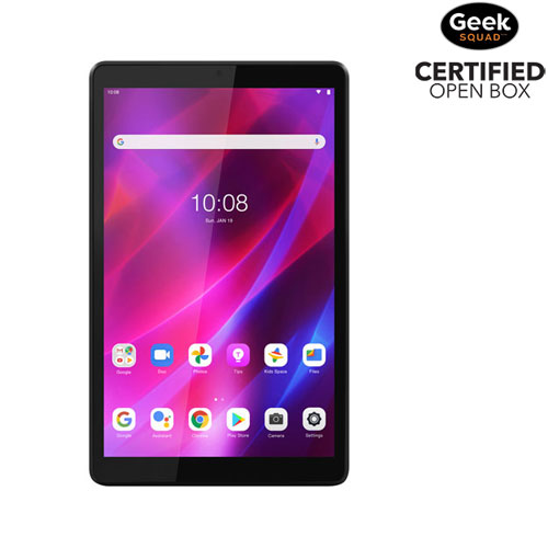 Open Box - Lenovo Tab M8 8" 32GB Android 11 Tablet with MediaTek Helio P22T 8-Core Processor - Iron Grey