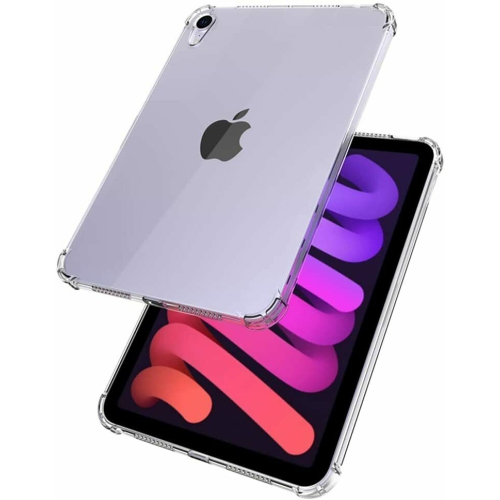 Anti-Yellowing Transparent Soft TPU Back Cover for iPad Mini 6th Gen A2568/A2569