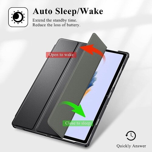 Samsung Galaxy Tab A7 Lite Case 8.7 Inch 2021 SM-T220 T225 Folio Smart Leather Magnetic Flip Stand Shockproof Cover
