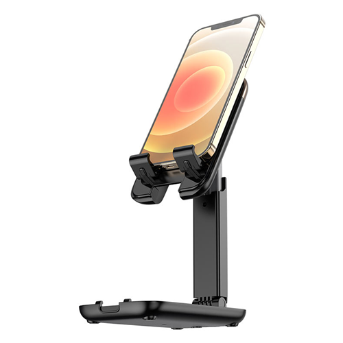 Hoco S28 Dawn Folding Desktop Mobile Phone Black Stand