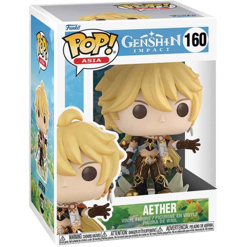 Pop Games Genshin Impact 3.75 Inch Action Figure - Aether #160