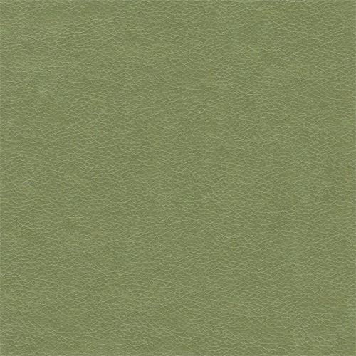 HomePop Transitional Faux Leather Large Storage Ottoman in Green